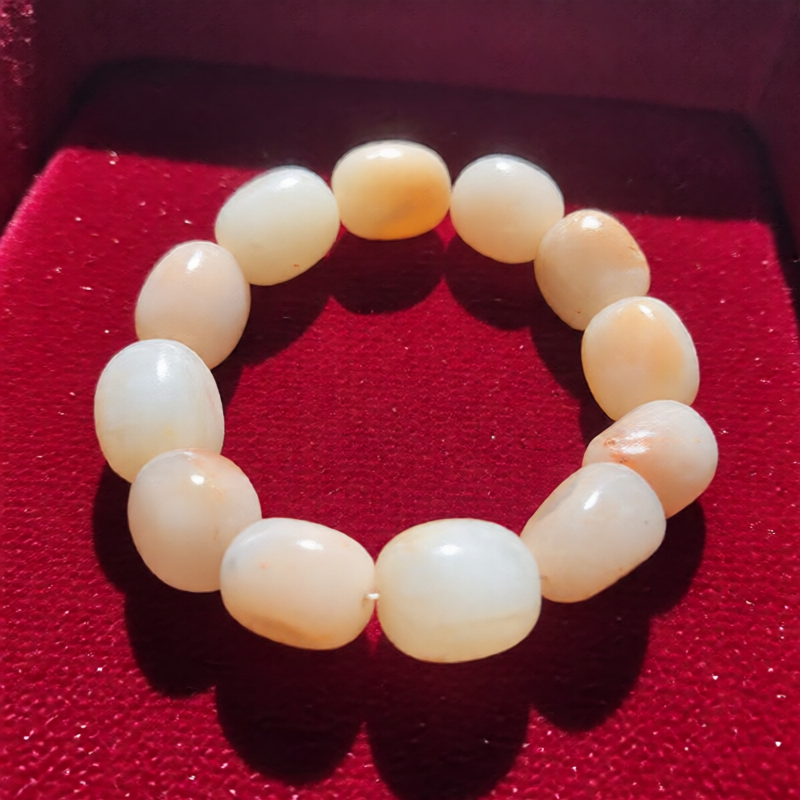 Jade seed bracelet
